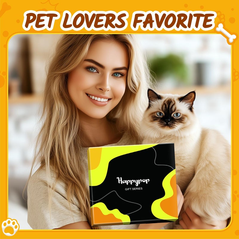 Happy Pop HAPPYPOP Cat Gifts for Women - Novelty Crazy Funny Cat Lady Gifts Socks for Mom Animal Lovers - Image 5